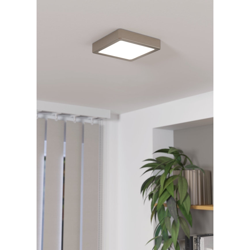 Eglo - LED Prigušiva stropna svjetiljka LED/11W/230V mat krom