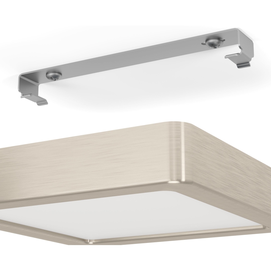 Eglo - LED Prigušiva stropna svjetiljka LED/11W/230V mat krom