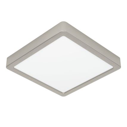 Eglo - LED Prigušiva stropna svjetiljka LED/17W/230V mat krom