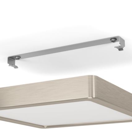 Eglo - LED Prigušiva stropna svjetiljka LED/17W/230V mat krom