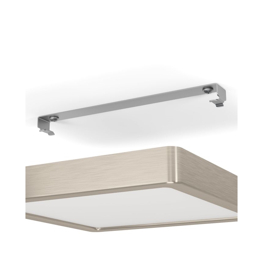 Eglo - LED Prigušiva stropna svjetiljka LED/17W/230V mat krom