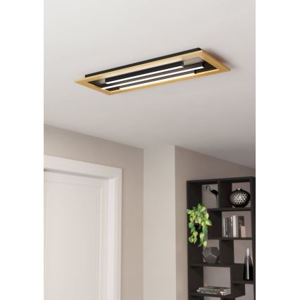 Eglo - LED Prigušiva stropna svjetiljka LED/32,1W/230V + daljinski upravljač