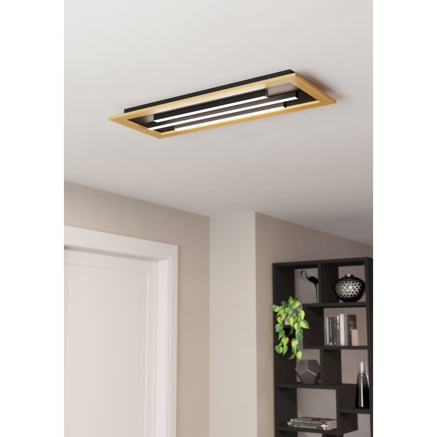 Eglo - LED Prigušiva stropna svjetiljka LED/32,1W/230V + daljinski upravljač