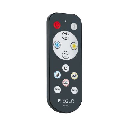 Eglo - LED Prigušiva stropna svjetiljka LED/32,1W/230V + daljinski upravljač