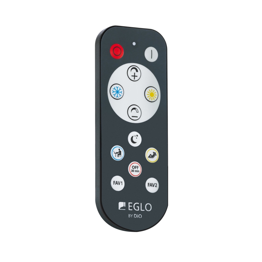 Eglo - LED Prigušiva stropna svjetiljka LED/32,1W/230V + daljinski upravljač