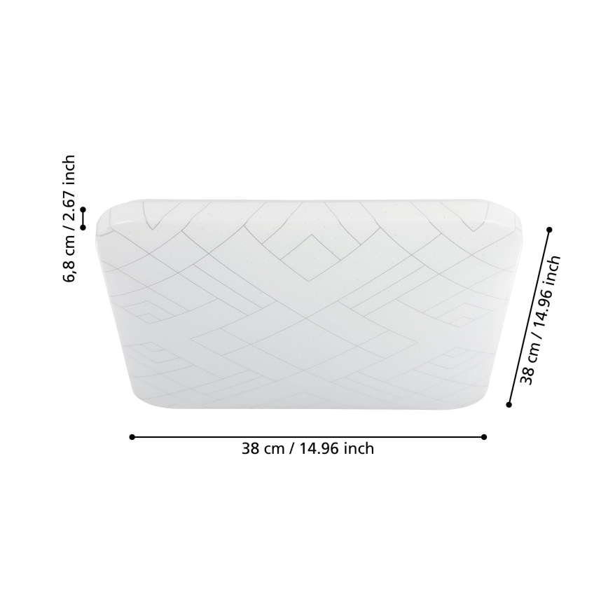 Eglo - LED Stropna svjetiljka LED/19,5W/230V