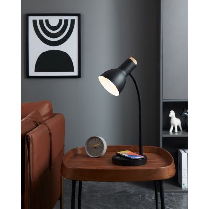 Eglo - LED Prigušiva lampa s bežičnim punjenjem LED/5,5W/230V