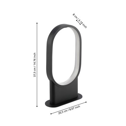 Eglo - LED Stolna lampa LED/10,8W/230V