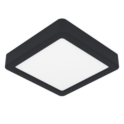 Eglo - LED stropno svjetlo za kupaonicu LED/11W/230V IP44 crno 16x16 cm