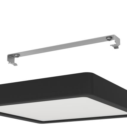 Eglo - LED kupaonsko stropno svjetlo LED/17W/230V IP44 crno 21x21 cm