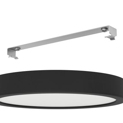 Eglo - LED Stropna svjetiljka za kupaonicu LED/17W/230V crna IP44