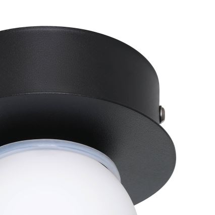 Eglo - LED Stropna svjetiljka za kupaonicu LED/3,3W/230V IP44 crna