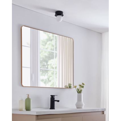 Eglo - LED Stropna svjetiljka za kupaonicu LED/3,3W/230V IP44 crna