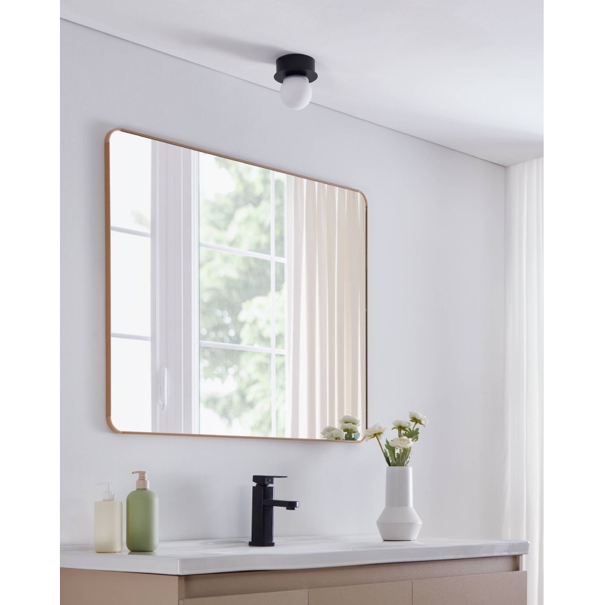 Eglo - LED Stropna svjetiljka za kupaonicu LED/3,3W/230V IP44 crna
