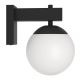 Eglo - Vanjska zidna svjetiljka 1xE27/40W/230V crna IP44