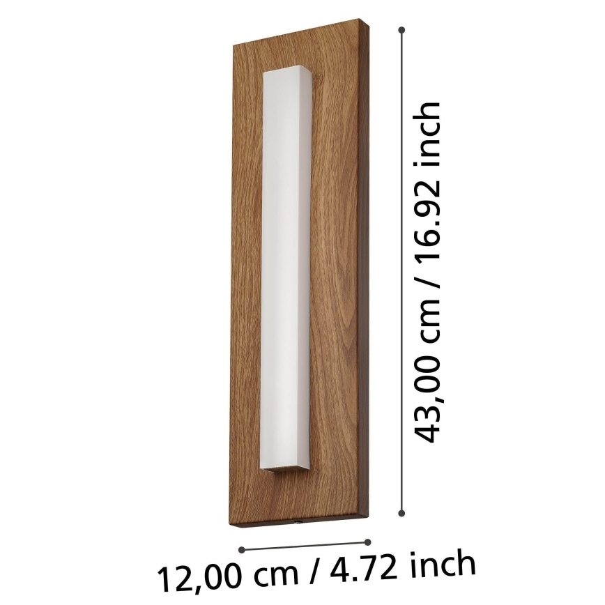 Eglo - LED Vanjska zidna svjetiljka LED/7W/230V IP44