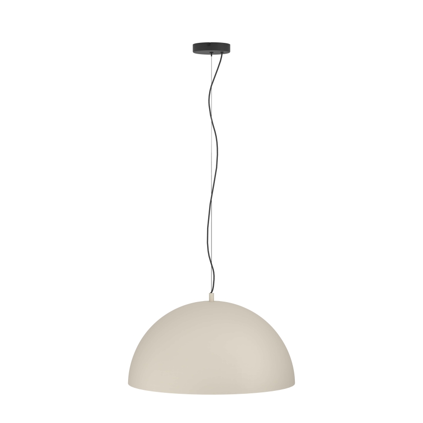 Eglo - Luster na sajli 1xE27/40W/230V bež