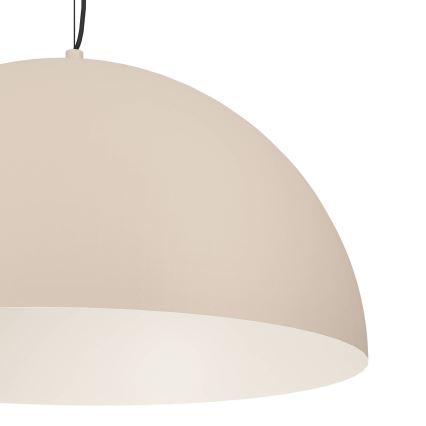 Eglo - Luster na sajli 1xE27/40W/230V bež