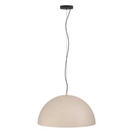 Eglo - Luster na sajli 1xE27/40W/230V bež