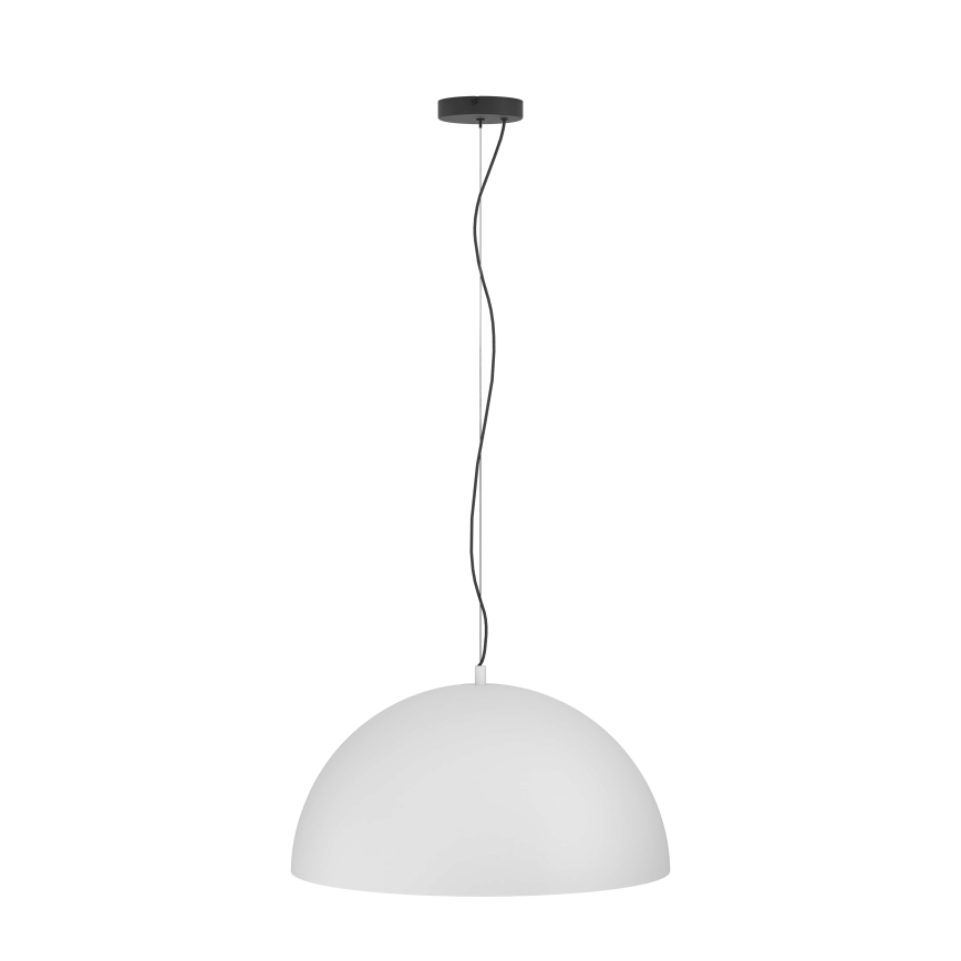 Eglo - Luster na sajli 1xE27/40W/230V siva