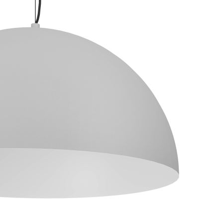 Eglo - Luster na sajli 1xE27/40W/230V siva