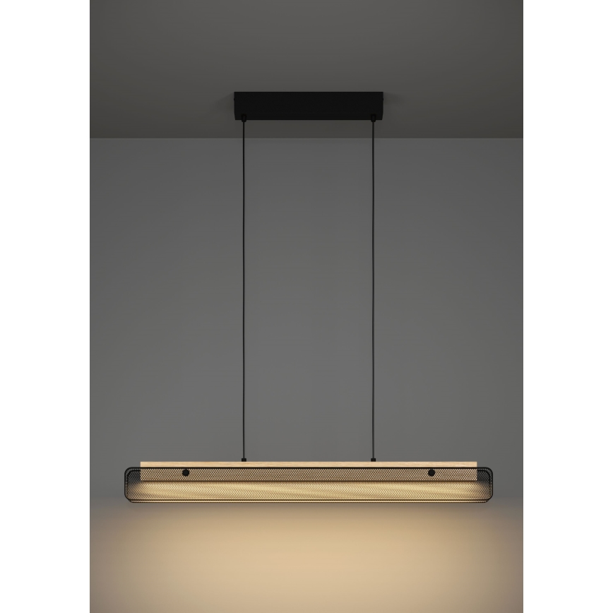 Eglo - LED RGBW prigušivački luster na užetu LED/34W/230V 2700-6500K