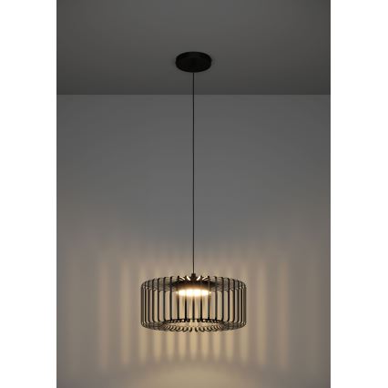 Eglo - LED RGBW prigušivački luster na užetu LED/22W/230V 2700-6500K