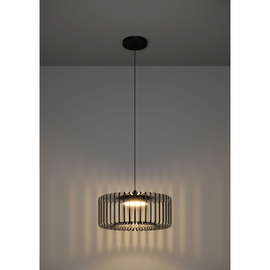 Eglo - LED RGBW prigušivački luster na užetu LED/22W/230V 2700-6500K