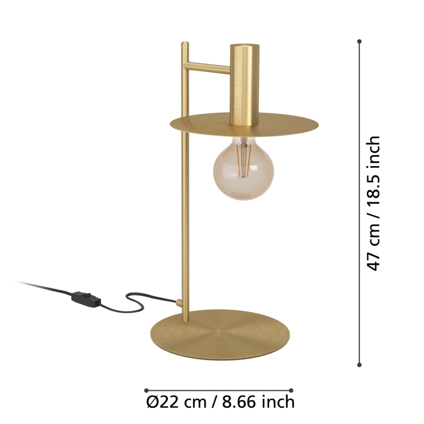Eglo - Stolna lampa 1xE27/40W/230V