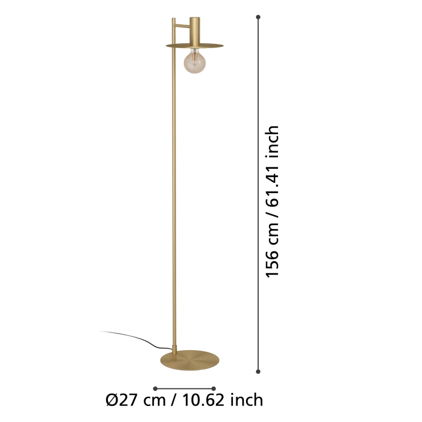 Eglo - Podna lampa 1xE27/40W/230V