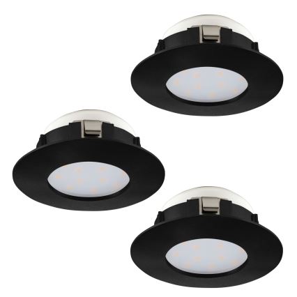 Eglo - ET 3x LED Ugradbena svjetiljka za kupaonicu PINEDA LED/4,9W/230V IP44