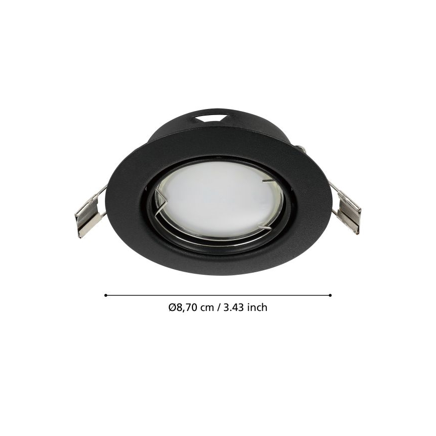 Eglo - LED Ugradbena svjetiljka 1xGU10/4,6W/230V