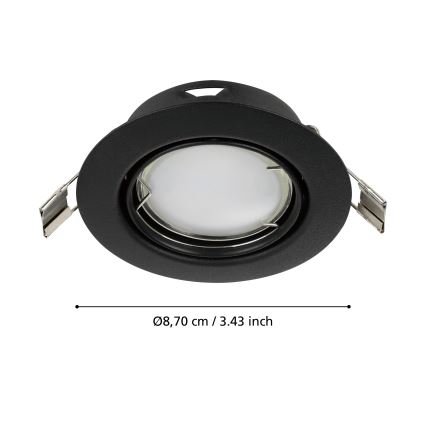 Eglo - SET 3x LED Ugradbena svjetiljka PENETO 1xGU10/4,6W/230V