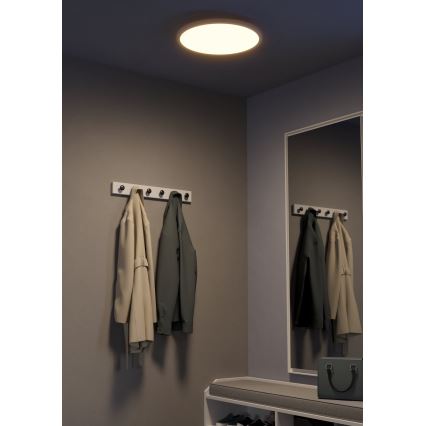 Eglo - LED Prigušiva stropna svjetiljka LED/33,5W/230V pr. 45 cm bijela