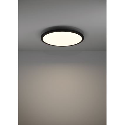 Eglo - LED Prigušiva stropna svjetiljka LED/33,5W/230V pr. 45 cm crna