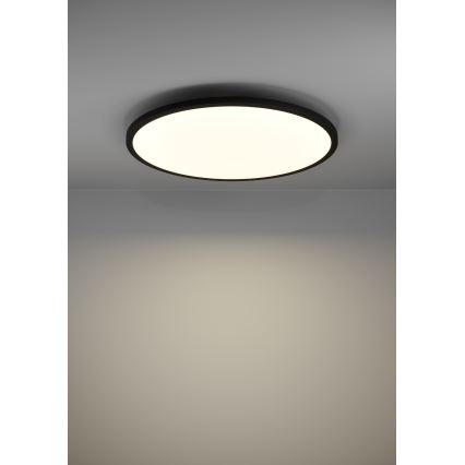 Eglo - LED stropna svjetiljka s prigušivanjem LED/41W/230V promjer 60 cm crna