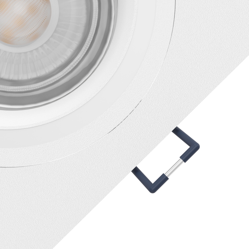 Eglo - LED RGBW Prigušiva ugradbena svjetiljka LED/4,7W/230V bijela