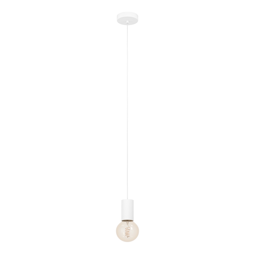 Eglo - Luster na sajli 1xE27/40W/230V bijela