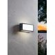 Eglo - LED Vanjska zidna svjetiljka LED/10,5W/230V antracit IP54