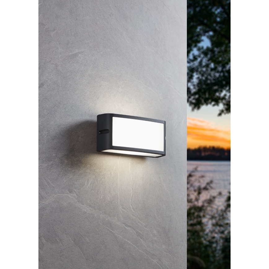 Eglo - LED Vanjska zidna svjetiljka LED/10,5W/230V antracit IP54