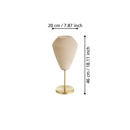 Eglo - Stolna lampa 1xE27/40W/230V