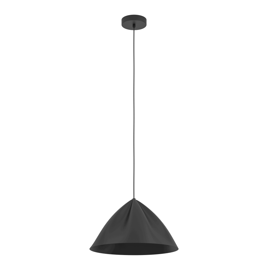 Eglo - Luster na sajli 1xE27/40W/230V crna