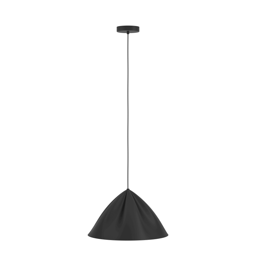 Eglo - Luster na sajli 1xE27/40W/230V crna