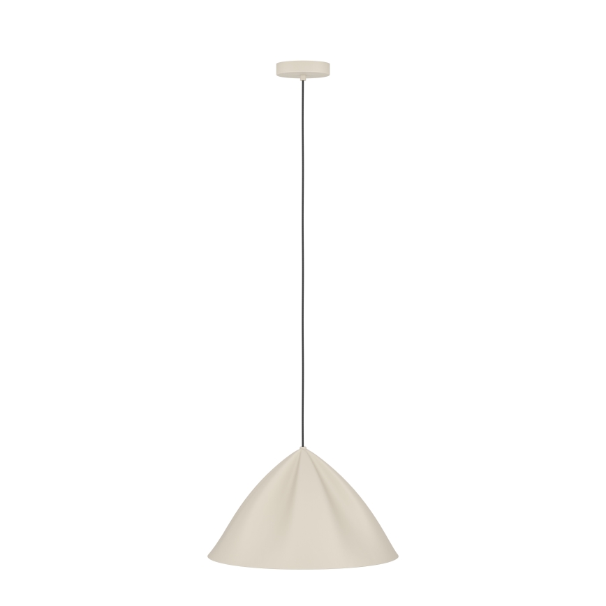 Eglo - Luster na sajli 1xE27/40W/230V krem