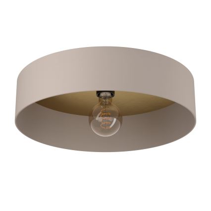 Eglo 900838 - Stropna svjetiljka DUAIA 1xE27/40W/230V smeđa