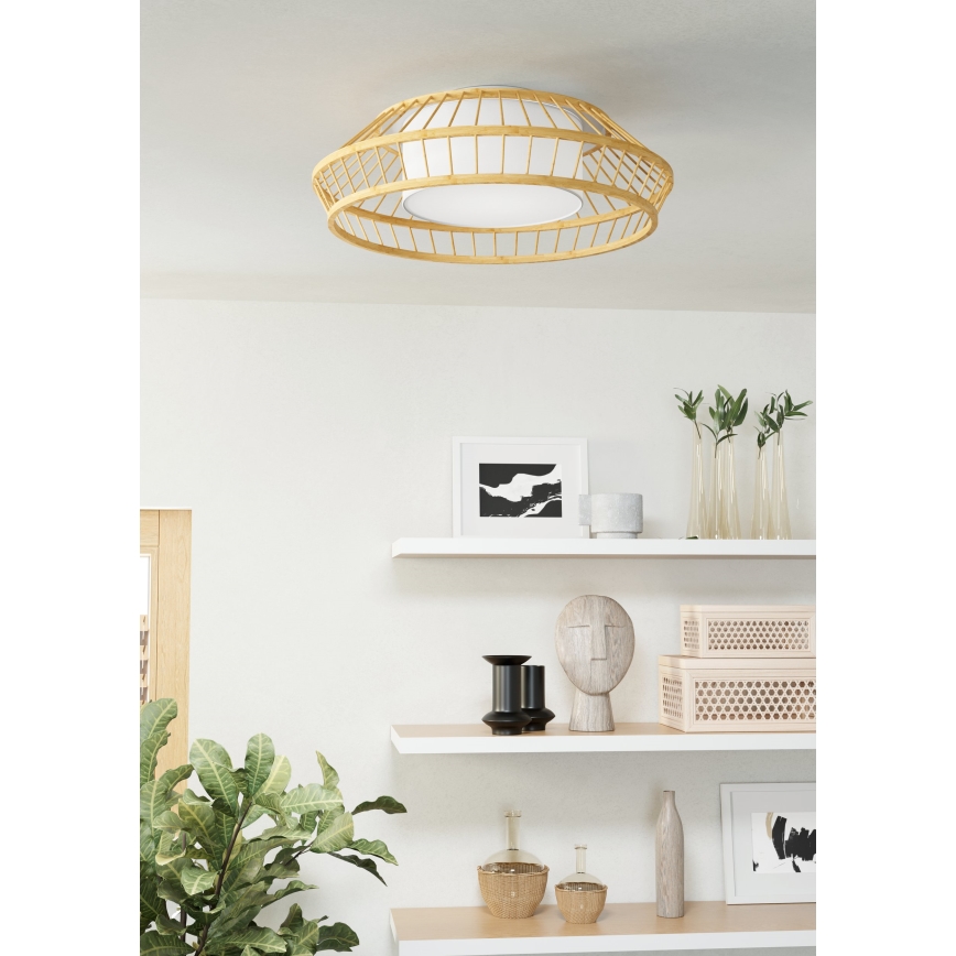Eglo - LED RGBW Prigušiva stropna svjetiljka LED/22W/230V 2700-6500K