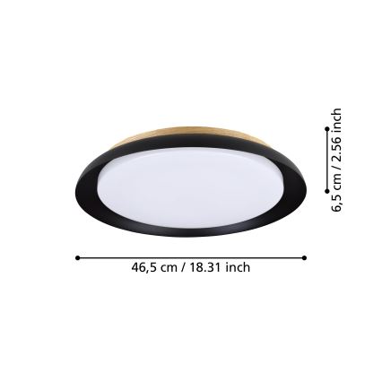 Eglo - LED Stropna svjetiljka LED/20W/230V