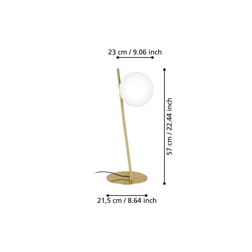 Eglo - Stolna lampa 1xE27/40W/230V