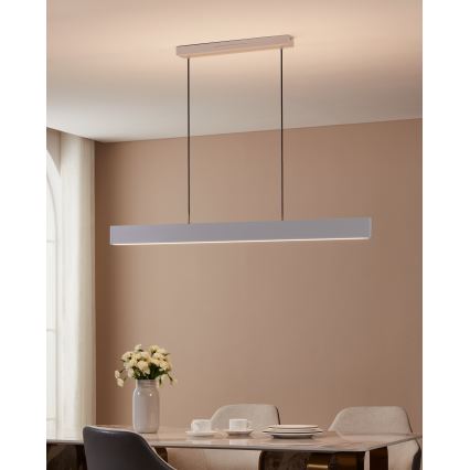 Eglo - LED RGBW Prigušivi luster na sajli LED/38W/230V 2700-6500K bijela