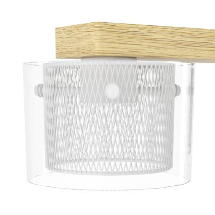 Eglo - LED RGBW Prigušivi luster na sajli 4xLED/3,7W/230V 2700-6500K